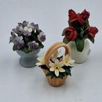 Franklin  flowers of the year miniature porselein 1981, Verzamelen, Ophalen of Verzenden, Zo goed als nieuw, Porselein, Overige typen