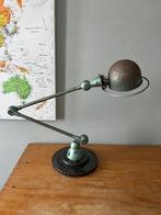 Jieldé lamp, mooie patina, vespa groen. 1950-1960, Ophalen of Verzenden, Gebruikt, Minder dan 100 cm