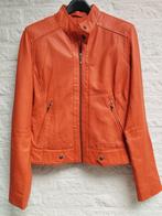 La Ligna echt leren jasje mt 36, Verzenden, Oranje, Zo goed als nieuw, Jasje