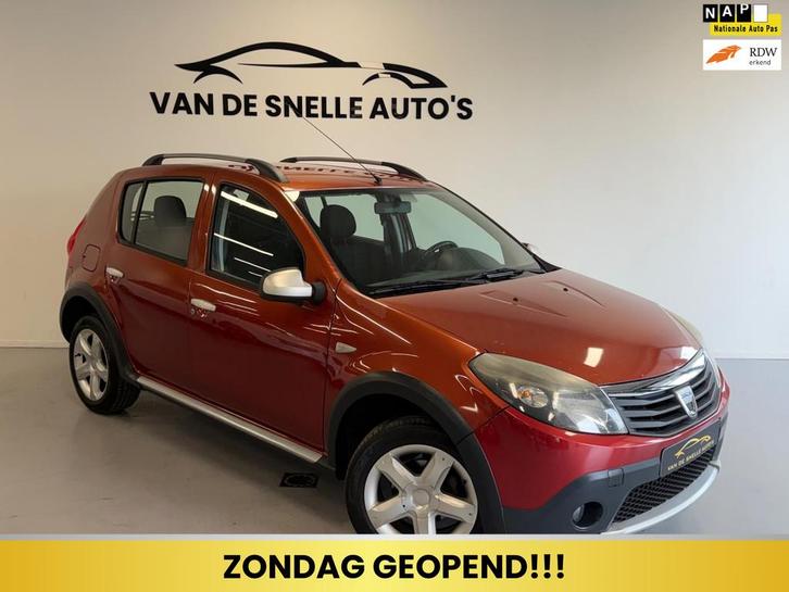 Dacia Sandero 1.6 Stepway AIRCO/DISTRIBUTIEVERVANGEN/ONDERHO, Auto's, Dacia, Bedrijf, Te koop, Sandero Stepway, ABS, Airbags, Airconditioning