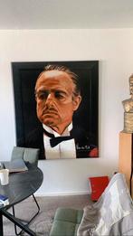 Marlon Brando als The Godfather - Schilderij, Antiek en Kunst, Kunst | Schilderijen | Klassiek, Ophalen of Verzenden