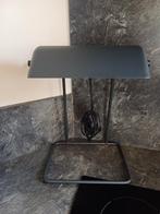Zwarte tafel / bureau lamp "Bankier"., Ophalen of Verzenden, Zo goed als nieuw, Minder dan 50 cm