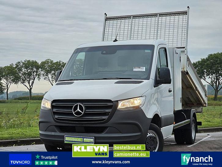 MERCEDES-BENZ SPRINTER 514 kipper kist ac euro6, Auto's, Bestelauto's, Bedrijf, Te koop, ABS, Airconditioning, Centrale vergrendeling
