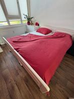 Tweepersoons (senioren) bed met elektrisch verstelbare bodem, Ophalen, Wit, Tweepersoons, 180 cm