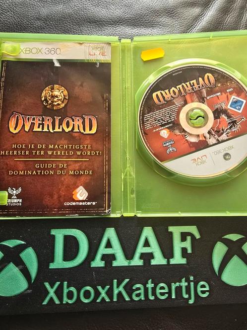 Overlord - xbox 360/one/series x (geen cover), Spelcomputers en Games, Games | Xbox 360, Gebruikt, 1 speler, Ophalen of Verzenden