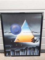 Airbrush art, Gebruikt, 50 tot 75 cm, Ophalen of Verzenden, Schilderij