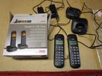 AEG Voxtel D135 - Duo DECT telefoon- Antwoordapparaat- Zwart, Ophalen of Verzenden, Zo goed als nieuw, Overige typen