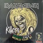 Iron Maiden: Maiden Italy + world tour 81  3 lp box gekleurd, Cd's en Dvd's, Vinyl | Hardrock en Metal, Ophalen of Verzenden, Zo goed als nieuw