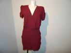 BA&SH mooi wijn rood tuniek gesmockt deel zijkant 2/M, Kleding | Dames, Maat 38/40 (M), Verzenden, Zo goed als nieuw, Ba&sh