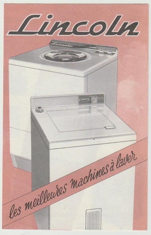 handleiding wasmachine LINCOLN Alpha-Norma machine a laver, Witgoed en Apparatuur, Onderdelen en Toebehoren, Zo goed als nieuw