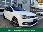 Volkswagen Polo 1.4 TSI GTI AUT 5-DRS ECC/PDC/NAVI/CAM/GTi17, Stof, Zwart, 4 cilinders, Stoelverwarming