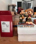 Disney Traditions Mickey & Minnie Kerst Ornament, Ophalen of Verzenden, Mickey Mouse, Zo goed als nieuw, Overige typen