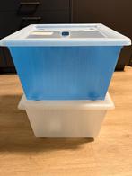 2x Ikea opberg bakken, Ophalen of Verzenden, Zo goed als nieuw, Minder dan 40 cm, Minder dan 35 cm