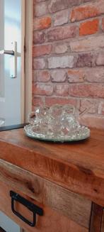 20cm Kristallen Druiventros op een Glas Spiegel🌹NIEUW🌹, Ophalen of Verzenden, Nieuw, Dier