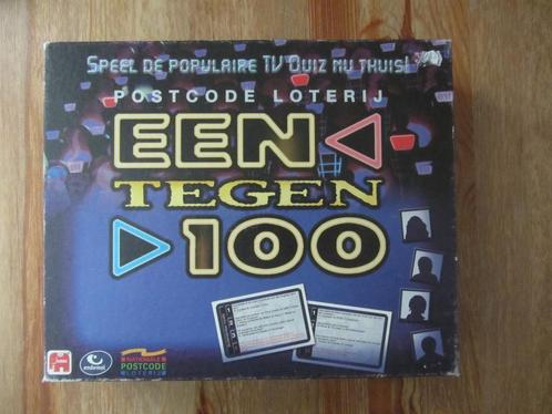 Een tegen 100, Hobby en Vrije tijd, Gezelschapsspellen | Bordspellen, Gebruikt, Ophalen of Verzenden