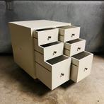 Pastoe kubus ladekast op wielen Cees Braakman, Minder dan 50 cm, Gebruikt, 5 laden of meer, Q-bus