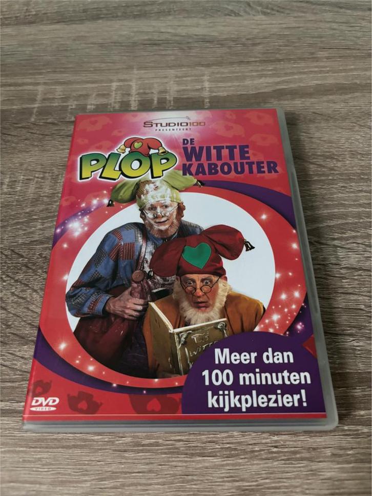 Dvd Plop - De Witte Kabouter, Cd's en Dvd's, Dvd's | Kinderen en Jeugd, Gebruikt, Avontuur, Alle leeftijden, Ophalen of Verzenden