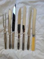 Gero Zilmeta trancheervork, brood- en vleesmessen, Ophalen of Verzenden, Zo goed als nieuw, Rvs of Chroom, Vaatwasserbestendig