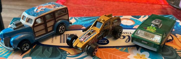 HOTWHEELS AUTO VANAF  2 EURO, Hobby en Vrije tijd, Modelauto's | Overige schalen, Gebruikt, Auto, Ophalen