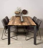 Eettafel Teak Pandora Towerliving 200x100 *nieuw, Teakhout, Vijf personen of meer, Towerliving, Rechthoekig