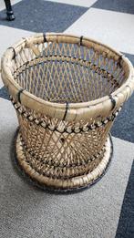 Rotan plantenmand, Overige materialen, Gebruikt, Rond, Ophalen of Verzenden