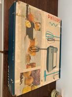 Philips vintage retro mixer werkend in orginele doos, Ophalen, Zo goed als nieuw