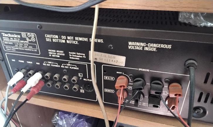 Technics SU Z1 Versterker Vintage VOLLE WAARDE X ONS LEES, Audio, Tv en Foto, Versterkers en Receivers, Gebruikt, Minder dan 60 watt