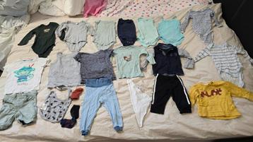 Jongens babykleding pakket maat 74/80 beschikbaar voor biedingen