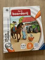 Tiptoi Op de Boerderij - Interactief Leerboek, Ophalen of Verzenden, Zo goed als nieuw, Taal en Lezen, Met geluid