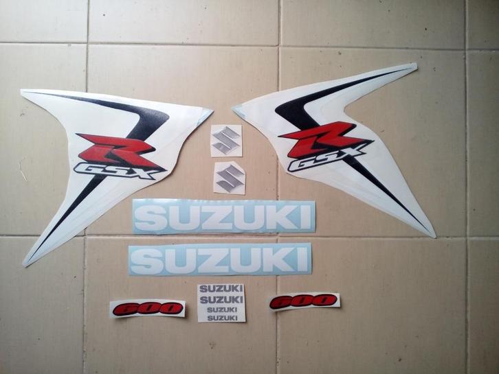 Suzuki GSX-R K7 600 Decals stickers, Motoren, Accessoires | Stickers, Verzenden
