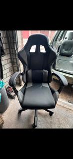 Luxe Bureau/Game Stoel te Koop, Gebruikt, Zwart, Ophalen of Verzenden, Bureaustoel