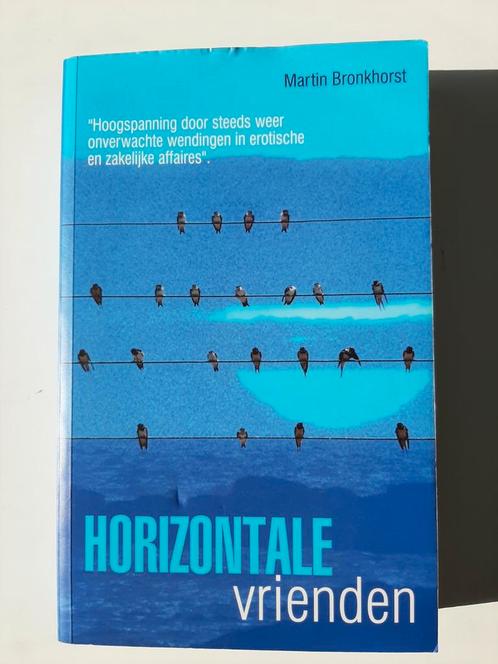 Martin Bronkhorst - Horizontale vrienden, Boeken, Romans, Zo goed als nieuw, Nederland, Ophalen of Verzenden