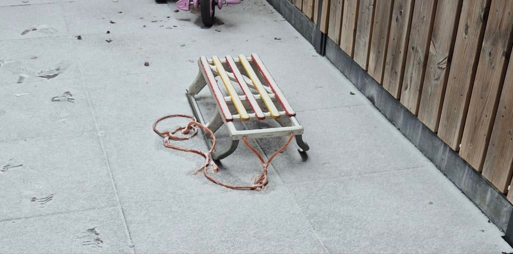 Leuke slee voor kinderen, Ophalen of Verzenden, Gebruikt, Hout