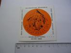sticker oud Beverwijk Veilinghallen carroussel 82 kermis, Verzenden, Zo goed als nieuw, Bedrijf of Vereniging