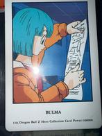 Dragon Ball Z - Bulma Hero Card, Ophalen of Verzenden, Gebruikt