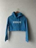 Gymshark Crop Trui - Perfect voor de Gym!, Blauw, Ophalen of Verzenden, Maat 34 (XS) of kleiner, Gymshark