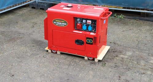 Noodstroom Aggregaat/generator 9500w nieuw geluidsarm Actie, Doe-het-zelf en Verbouw, Aggregaten, Nieuw, Dieselolie, 10 tot 30 kVA