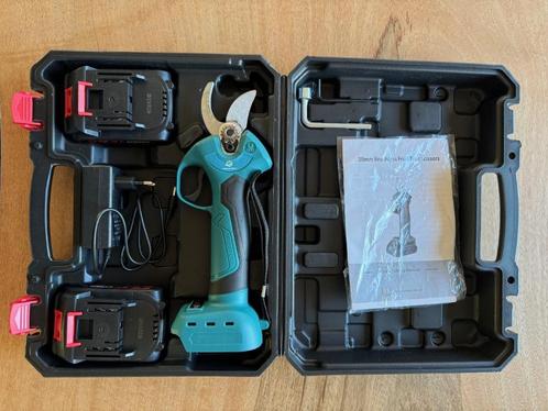 Elektrische snoeischaar BORSTELLOOS PROF + Accu en Lader €79, Tuin en Terras, Snoeischaren, Nieuw, 30 t/m 39 mm, Ophalen of Verzenden