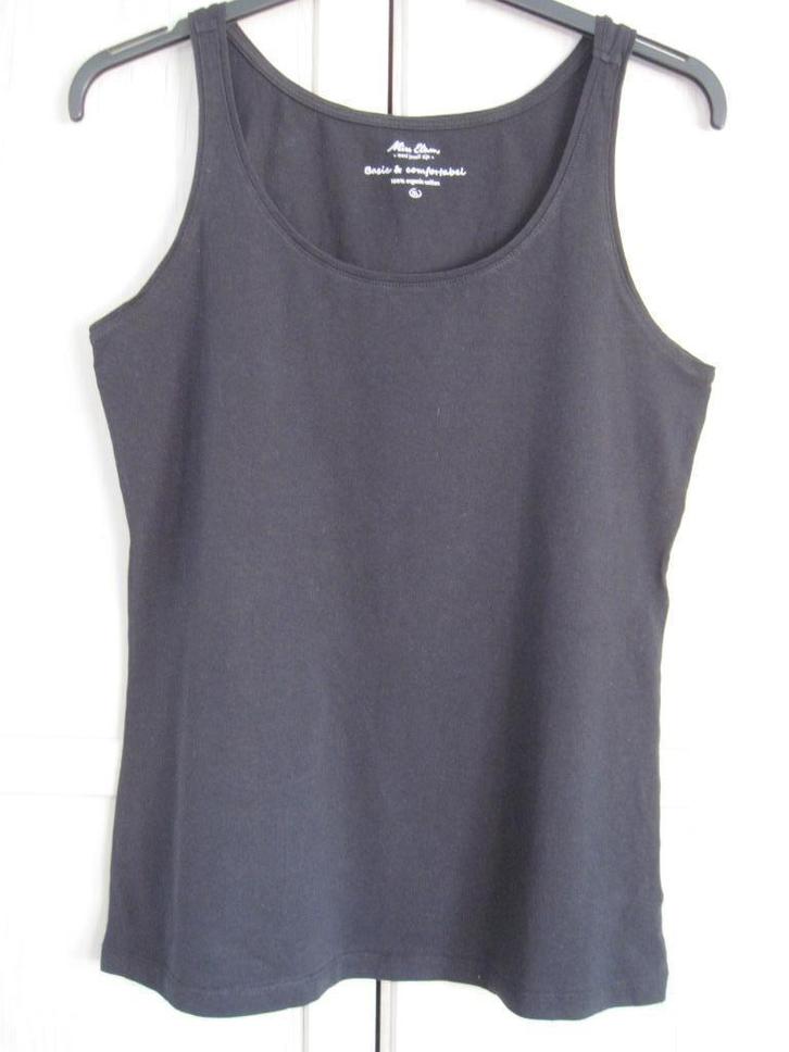 Hemdje Mt XL, Kleding | Dames, T-shirts, Zo goed als nieuw, Maat 46/48 (XL) of groter, Zwart, Zonder mouw, Ophalen of Verzenden