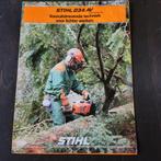 Stihl 034 AV Folder/Catalogus, Ophalen of Verzenden, Zo goed als nieuw, Stihl, Catalogus