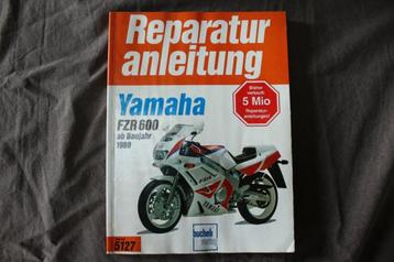 Yamaha FZR600 vanaf 1989 werkplaatsboek anleitung FZR 600 beschikbaar voor biedingen