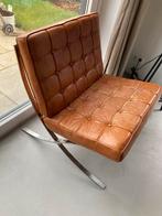 Te koop: Barcelona fauteuil, Huis en Inrichting, Ophalen, Gebruikt, 75 tot 100 cm, Leer