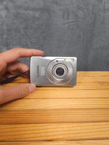 Canon IXUS 75 Digitale camera Compact 7.1 Megapixel 3x zoom  beschikbaar voor biedingen