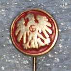 Eintracht Frankfurt Speldje, Ophalen of Verzenden, Gebruikt, Sport, Speldje of Pin