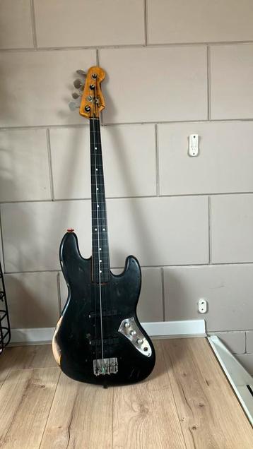 DYS basgitaar (Squier  2012 Vintage Modified Jbass, Fretles) beschikbaar voor biedingen