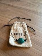 Nieuwstaat prachtige Fossil ketting & natuursteen hanger, Ophalen of Verzenden, Zo goed als nieuw, Steen of Mineraal, Met hanger