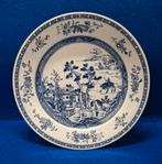 Chinese blauw en wit porseleinen bord Kangxi stijl zgan, Ophalen of Verzenden