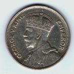 22-1442 Nieuw Zeeland 6 pence 1934, Postzegels en Munten, Munten | Oceanië, Verzenden, Losse munt, Zilver