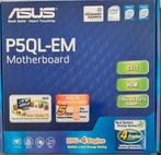 Asus P5QL-EM Moederbord met RAM, Processor & Koeler, Computers en Software, Moederborden, Gebruikt, Ophalen of Verzenden, LGA 775