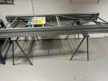 3 Bito staanders palletstelling pallet stelling  250x80 cm beschikbaar voor biedingen